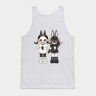 Twins Rabbit Girl Tank Top